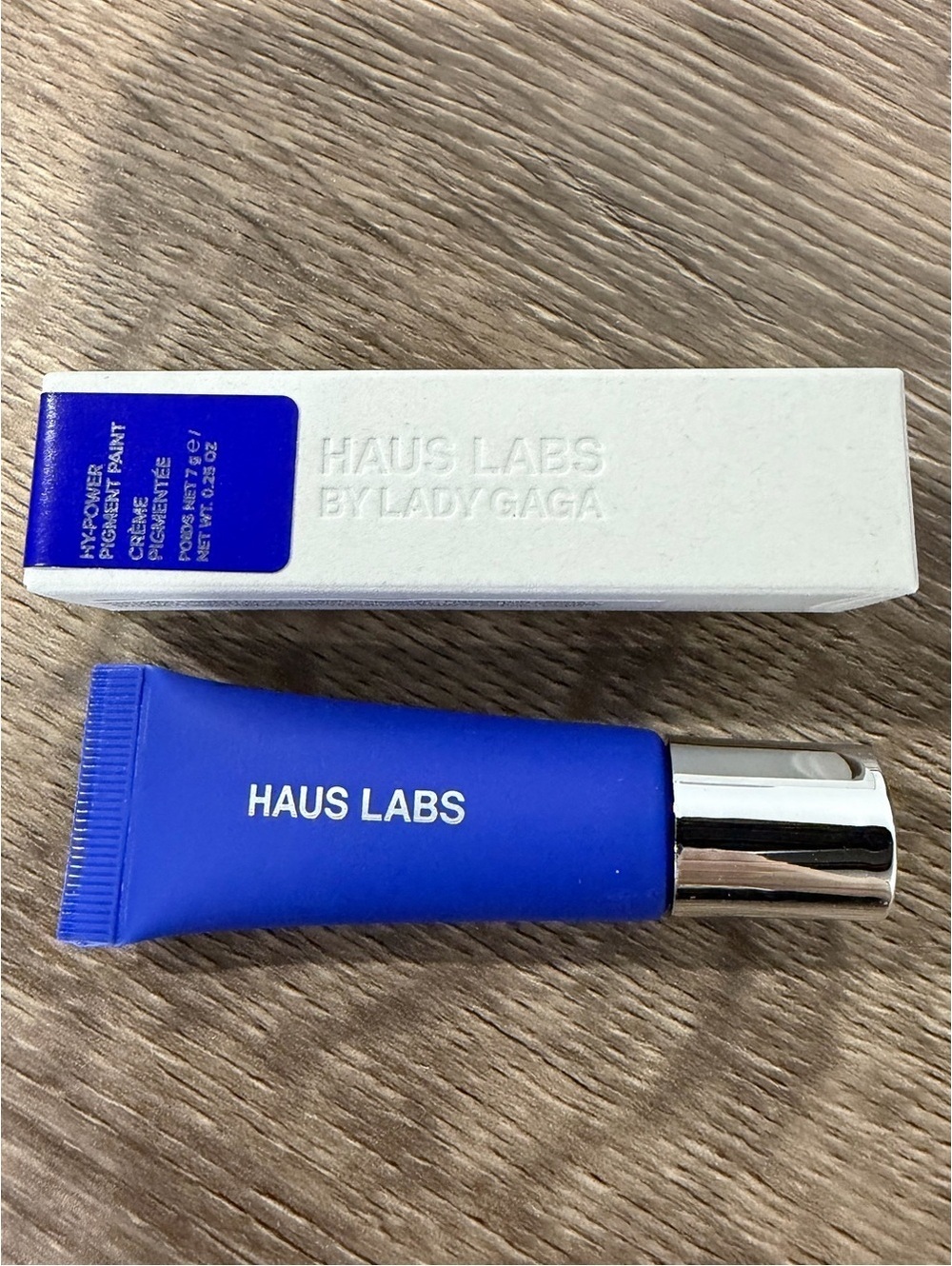 Haus Labs Hy-Power Pigment Paint in Sapphire Matte NEW
